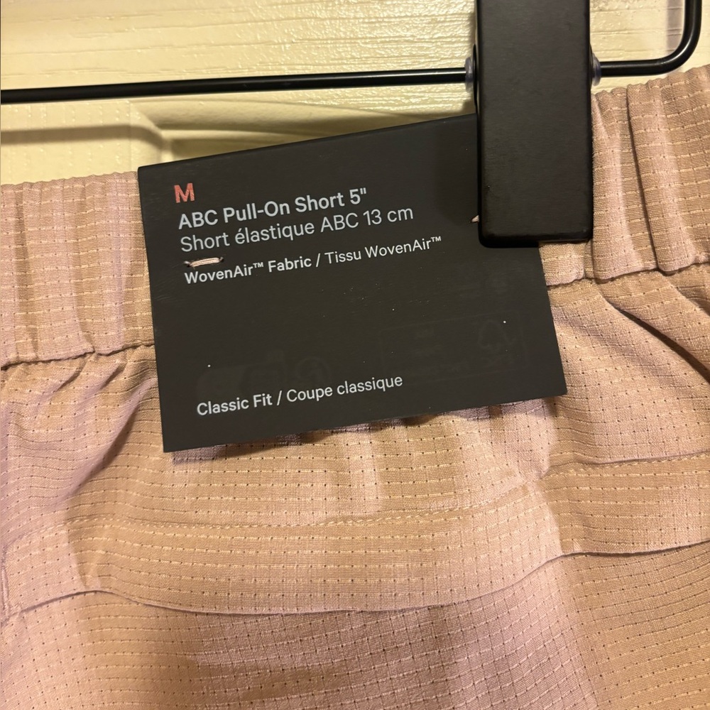 Lululemon Men’s “ABC” Pull-On Short 5” Inseam (M) WOVENAIR NEW FOR SPRING SUMMER - Picture 8 of 9